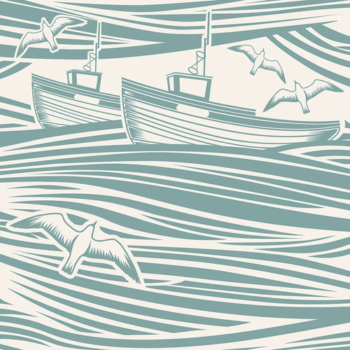 WHITBY WALLPAPER - HIGH TIDE tapeet