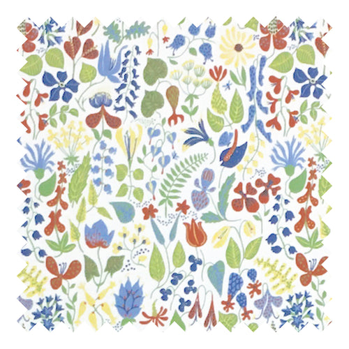 HERBARIUM voile fabric Trevira CS