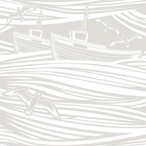WHITBY WALLPAPER - STONE tapeet