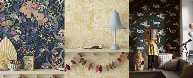 Boråstapeteri majadisainerite hunnitu originaallooming – uus lastetapeetide kollektsioon Fairyland!