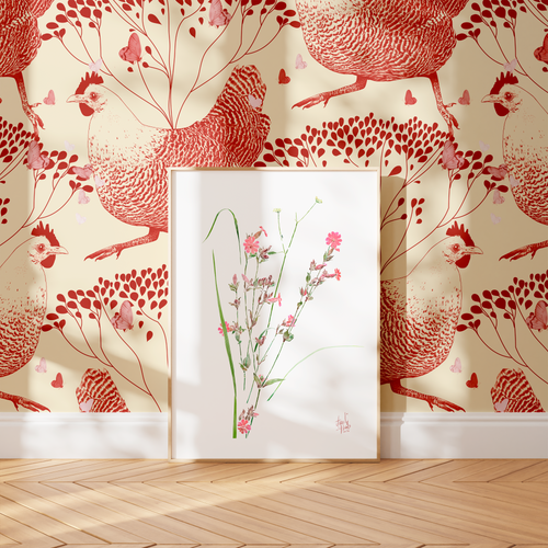 HEN'S BOUQUET pilttapeet