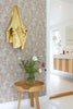 CHERI SPRITZ - VINTAGE BLUE GREEN wallpaper