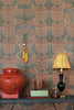 HELLO MONKEY - ROSEMARY GREEN wallpaper