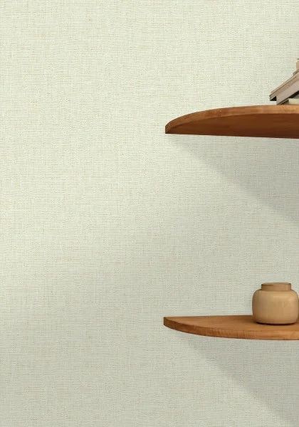 LINEN 2 UNI METALLISE/IRISE wallpaper (9 colours)