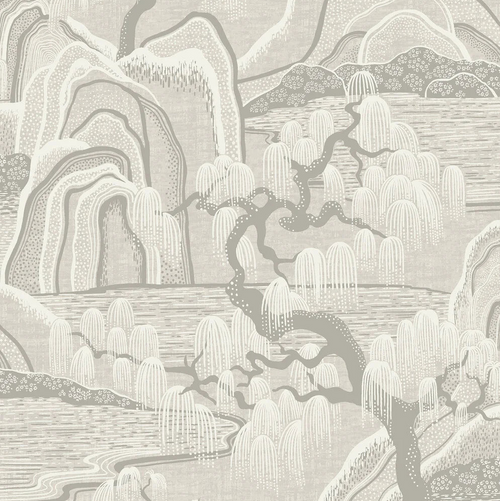 Indigo Garden wallpaper