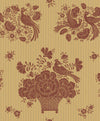 BIRDS NEST - FLAU RED wallpaper