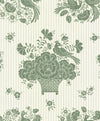 BIRDS NEST - CELADON wallpaper