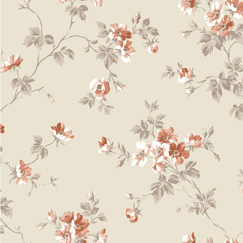 KRISTINA - BEIGE/ROST tapeet