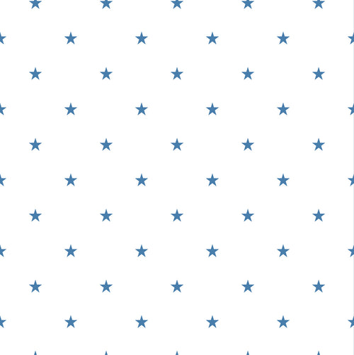STAR - BLÅ tapeet