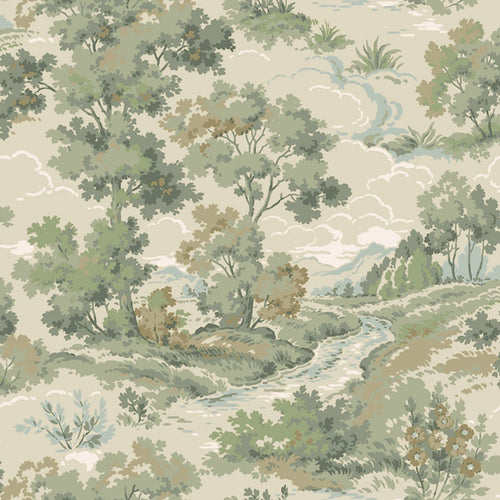 BOULOGNERNSKOGEN - GRÖN wallpaper