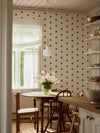 GOTAIN SWEET PEA - BURGUNDY wallpaper