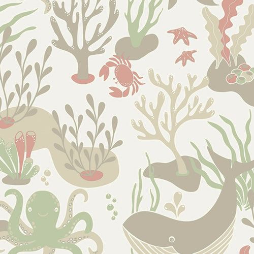 HAVET ÄR DJUPT - GRÖN tapeet