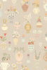 FLORAL DAIQUIRI - MISTY GRAYwallpanel
