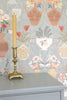 SUMMER SPRITZ - VINTAGE BLUE wallpanel