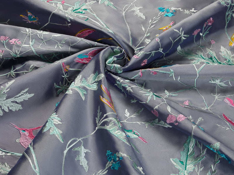 HUMMINGBIRDS SILK kangas