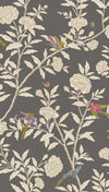 ROSEBERRY WITH BIRDS wallpaper