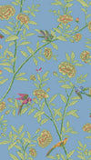 ROSEBERRY WITH BIRDS wallpaper