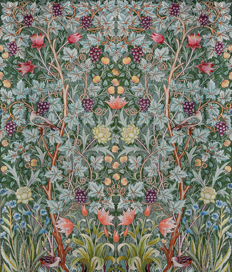 VINE EMBROIDERY wallpanel