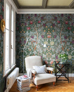 VINE EMBROIDERY wallpanel