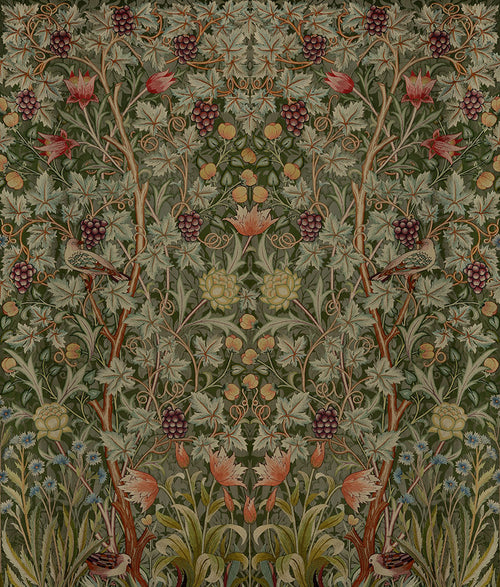 VINE EMBROIDERY wallpanel