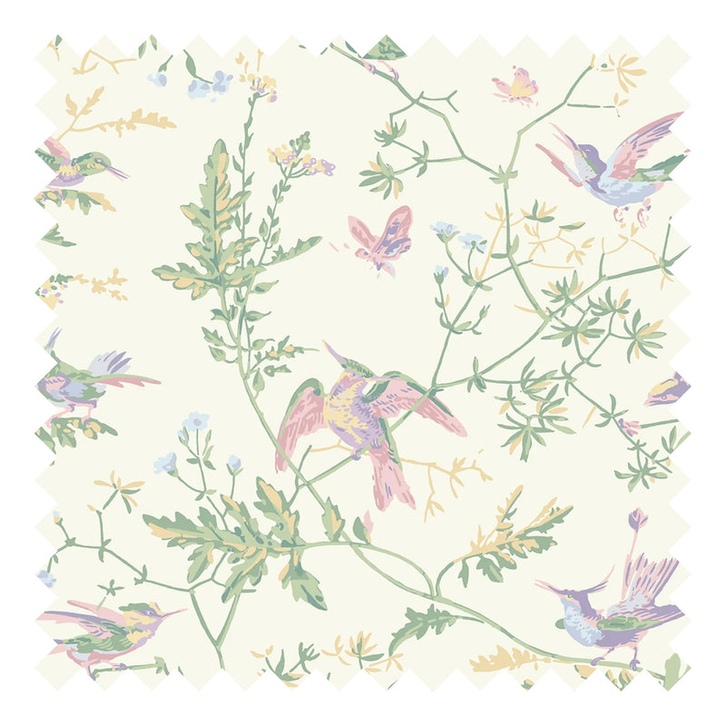 HUMMINGBIRDS COTTON fabric