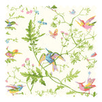 HUMMINGBIRDS SILK kangas