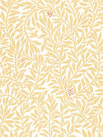 SERPENTIN - SUNNY OCHRE wallpaper