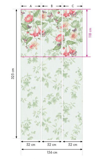ASTERID MINT wallpanel