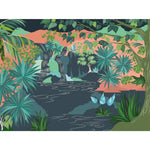 TROPICAL FALLS wallpanel