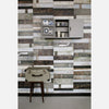 SCRAPWOOD BLACK-WHITE wallpanel