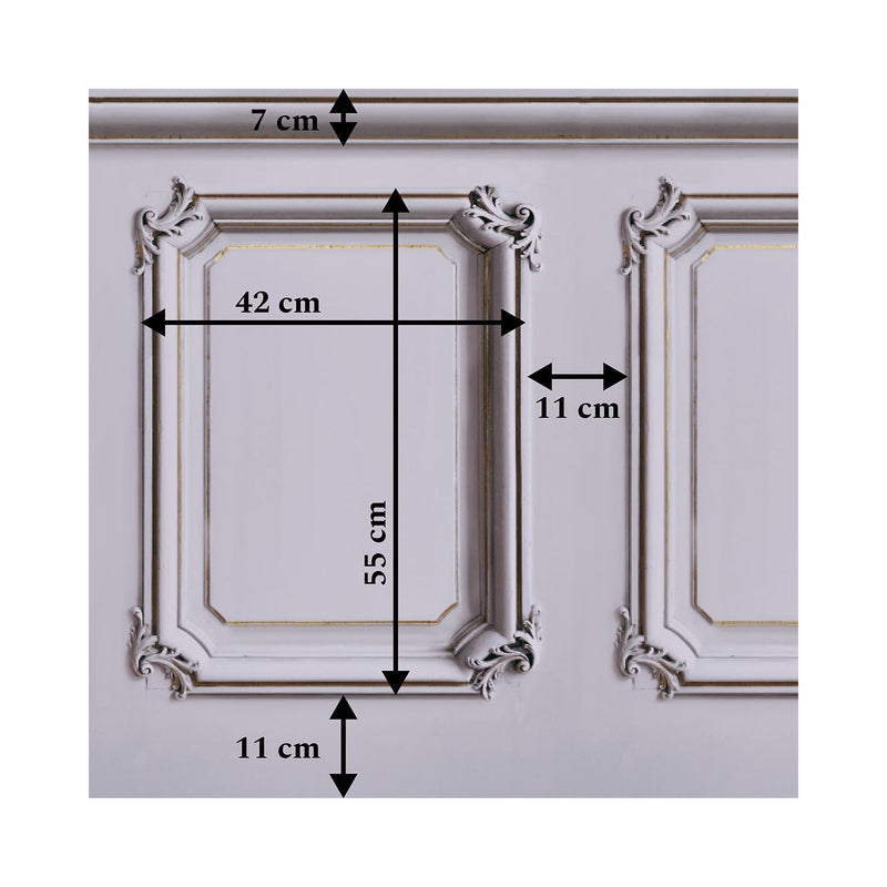 HAUSSMANN LAMBRII 1 wallpanel (Wisteria)