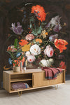 STILL LIFE WITH FLOWERS II wallpanel