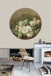 ROSES ON A GUITAR circular wallpanel