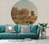 DUTCH LANDSCAPE IV circular wallpanel