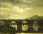 BRIDGE OVER THE SEINE wallpanel