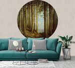 ALPINE SCENE circular wallpanel