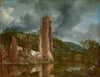 LANDSCAPE WITH THE RUINS OF THE CASTLE OF EGMOR pilttapeet
