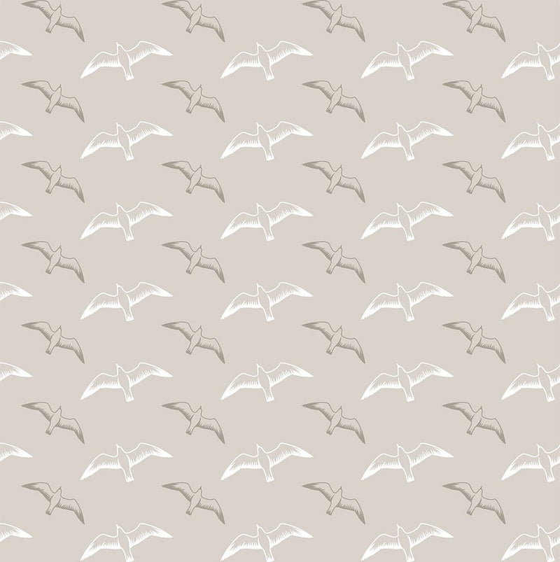 Gulls Wallpaper - Stone