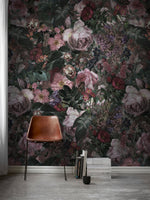 DARK FLORAL wallpanel