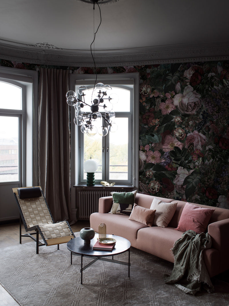 DARK FLORAL wallpanel