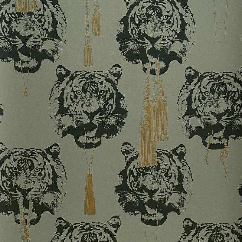 COCO TIGER | GREEN wallpaper