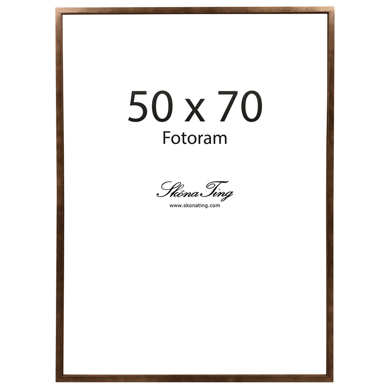 Wooden frame, nut 50x70cm