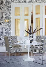 TILE JACQUARD fabric