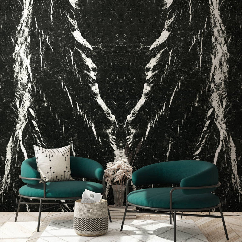 MARQUINA MARBLE pilttapeet (Black)