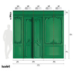 HAUSSMANN SEINASKEEM wallpanel (Canopy green)